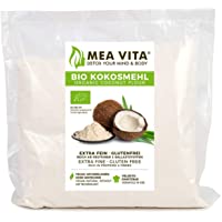 Meavita Meavita Harina de Coco Orgánica- 1 Paquete (1 x 1000 g)